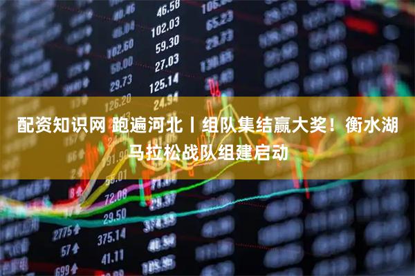 配资知识网 跑遍河北丨组队集结赢大奖！衡水湖马拉松战队组建启动