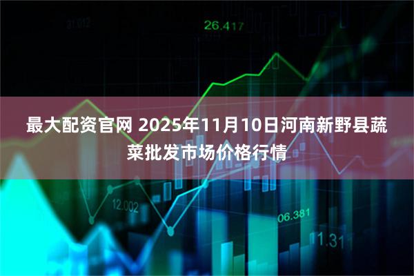 最大配资官网 2025年11月10日河南新野县蔬菜批发市场价格行情